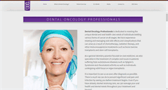 Desktop Screenshot of dentaloncology.com